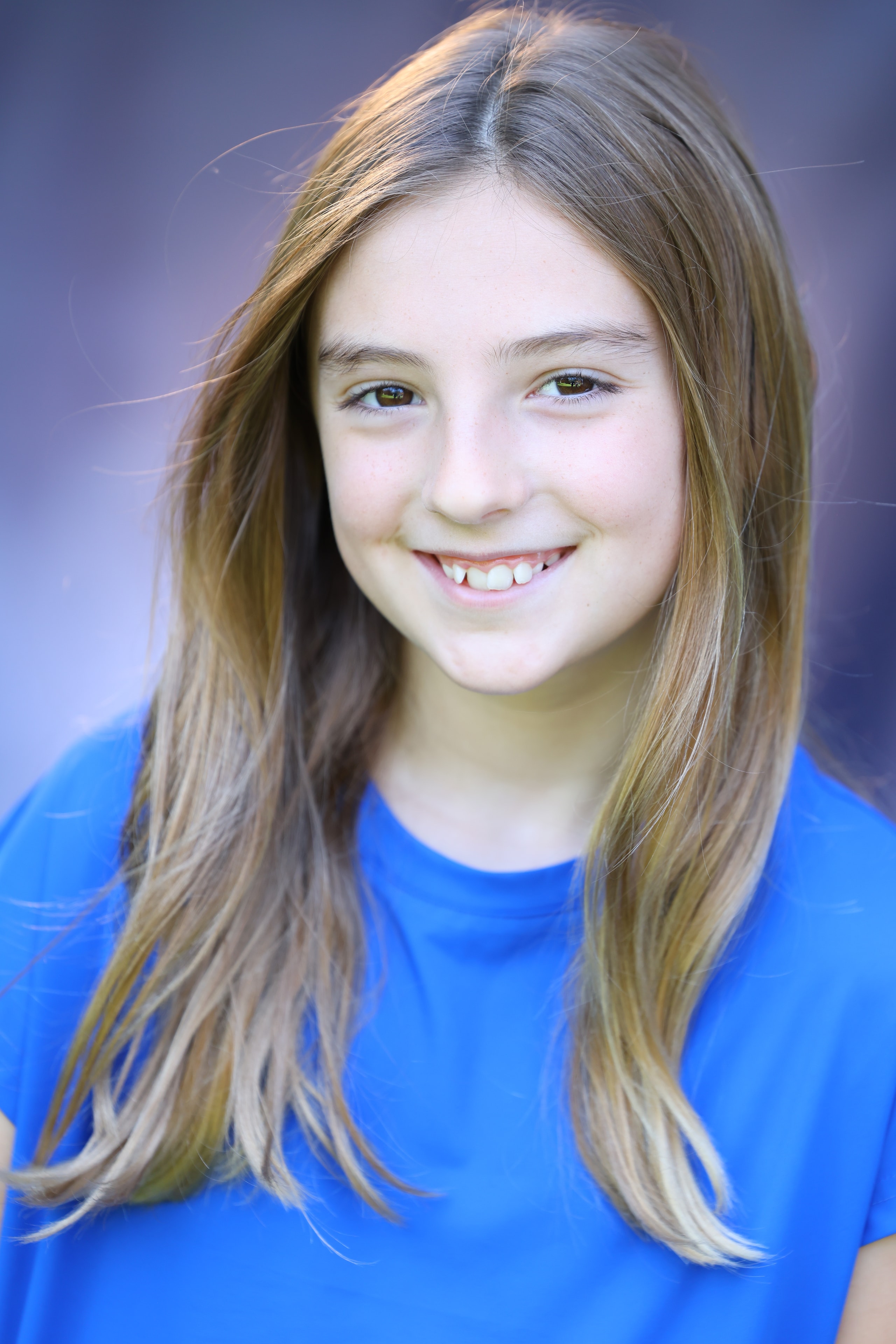 Actress headshot — studio portrait